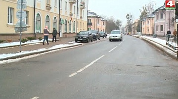 <b>Новости Гродно. 04.02.2022</b>. Участок дороги на улице Гагарина в Гродно закрывается 