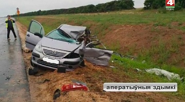 <b>Новости Гродно. 26.06.2018</b>. На М6 погиб 30-летний водитель