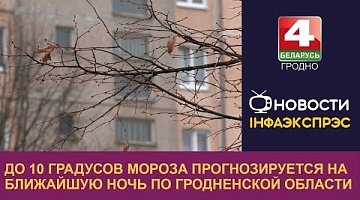 <b>Новости Гродно. 13.12.2024</b>. До 10 градусов мороза прогнозируется на ближайшую ночь по Гродненской области