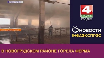 <b>Новости Гродно. 31.05.2023</b>. В Новогрудском районе горела ферма