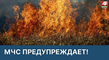 <b>Новости Гродно. 17.03.2022</b>. МЧС предупреждает о сжигании сухой травы