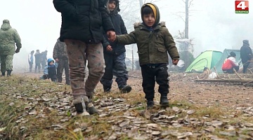 <b>Новости Гродно. 11.11.2021</b>. Представитель ООН назвал ситуацию в лагере беженцев катастрофической                  