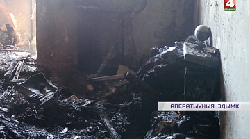 <b>Новости Гродно. 30.03.2020</b>. Пожар в доме на Дзержинского. Один человек погиб