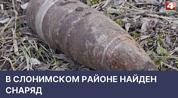 <b>Новости Гродно. 29.04.2022</b>. В Слонимском районе найден снаряд